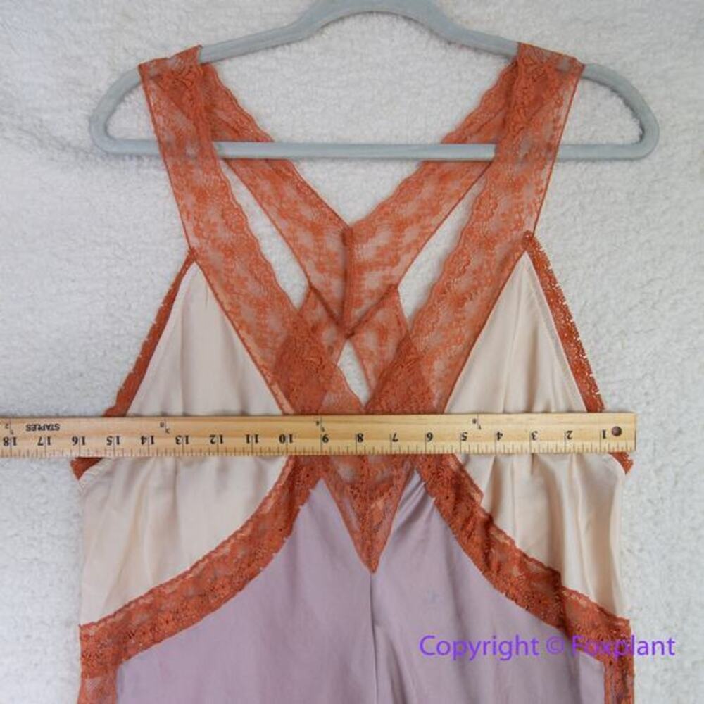 New! Free People Tri Me Midi Slip dress, size M - Picture 9 of 16